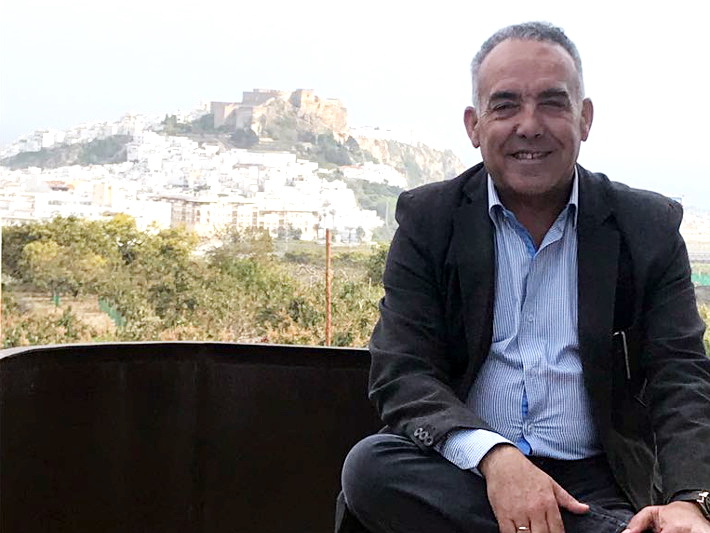 Gustavo Aybar, candidato del PP a la alcalda de Salobrea en las elecciones municipales de 2019